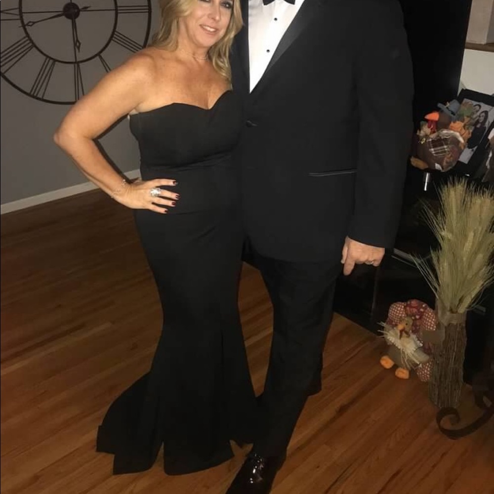 Classic black dress